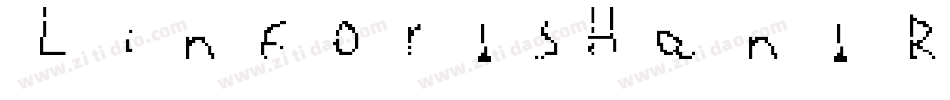 LinfordsHand Regular字体转换